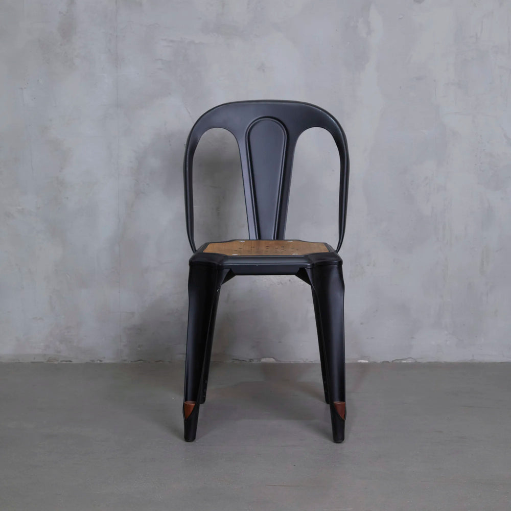 Silla Compas Negro Alto Tráfico