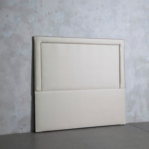 Respaldo cama 1.40 x 1.50 crema