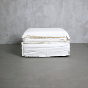 Pouf El Bendito 80 x 80 Crudo