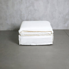 Pouf El Bendito 80 x 80 Crudo