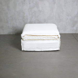Pouf El Bendito 80 x 80 Crudo
