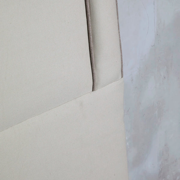 Respaldo cama 1.40 x 1.50 crema