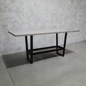 Mesa Bar Tranquera 220x100 Wengue Liso