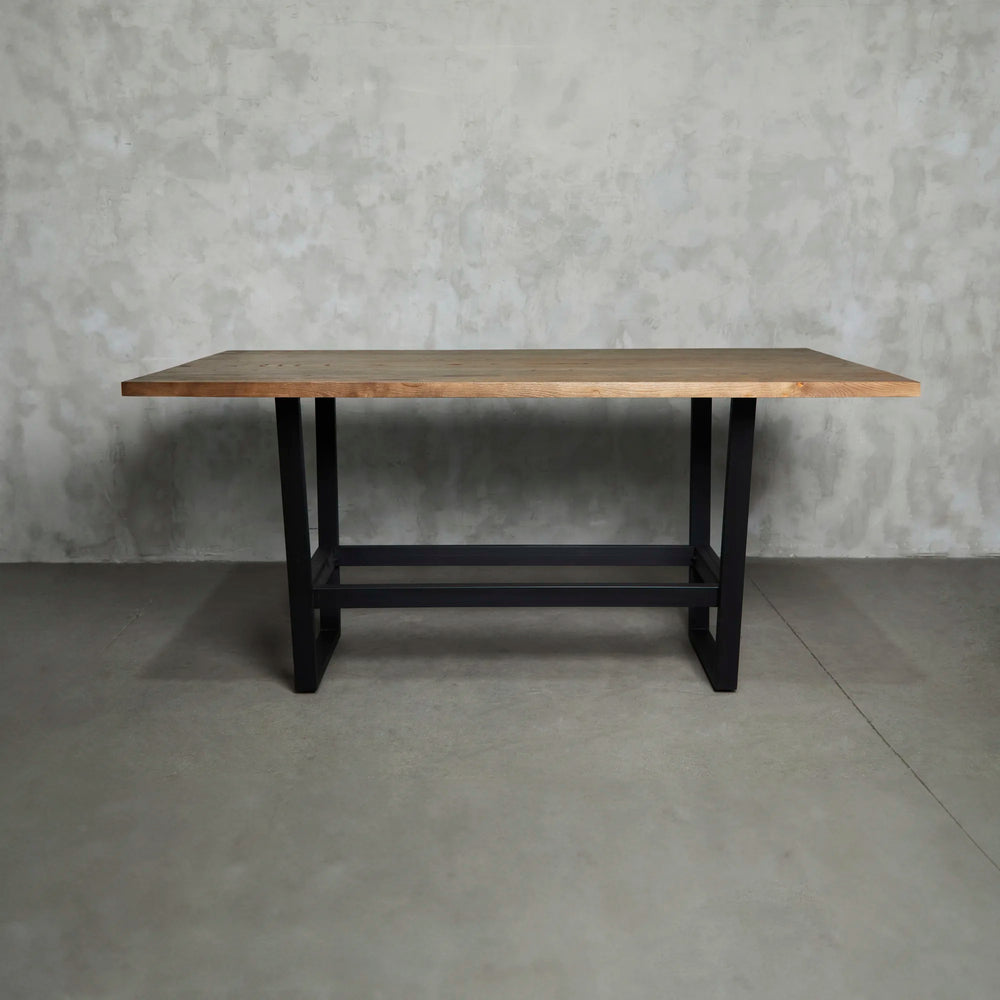 Mesa Bar Tranquera 2.50 x 100 Gris Liso