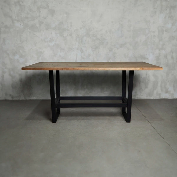 Mesa Bar Tranquera 2.50 x 100 Gris Liso