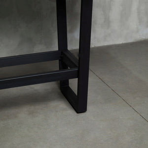 Mesa Bar Tranquera 2.50 x 100 Gris Liso