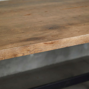 Mesa Bar Tranquera 2.50 x 100 Gris Liso