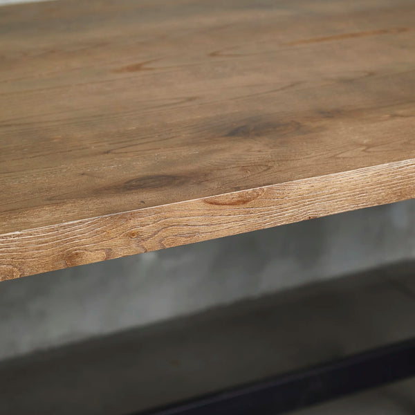 Mesa Bar Tranquera 2.50 x 100 Gris Liso