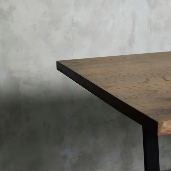 Mesa Bar Tranquera 2.50 x 100 Gris Liso