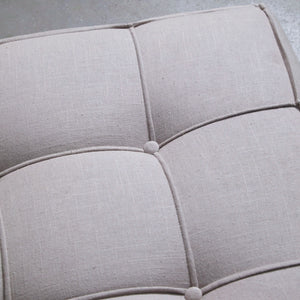 Respaldo cama 2.10 x 0.70 capitoné gris