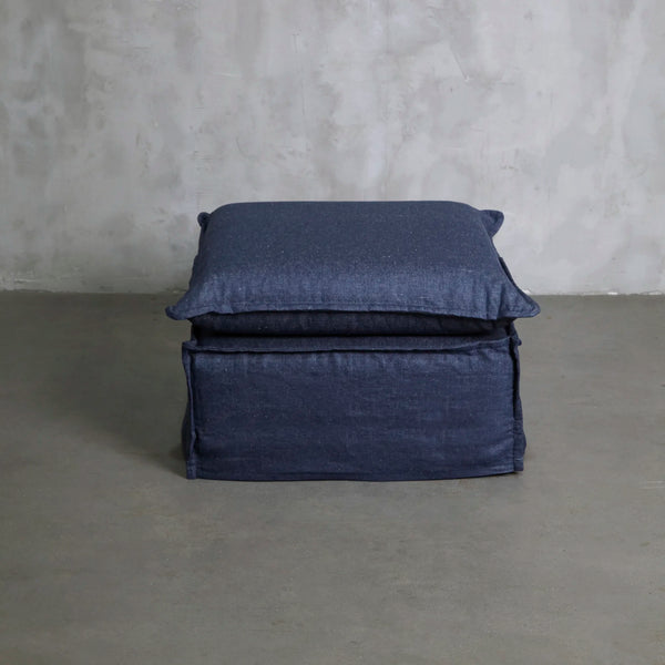 Pouf Carmen (70 x 70 cm) Azul