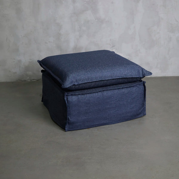 Pouf Carmen (70 x 70 cm) Azul