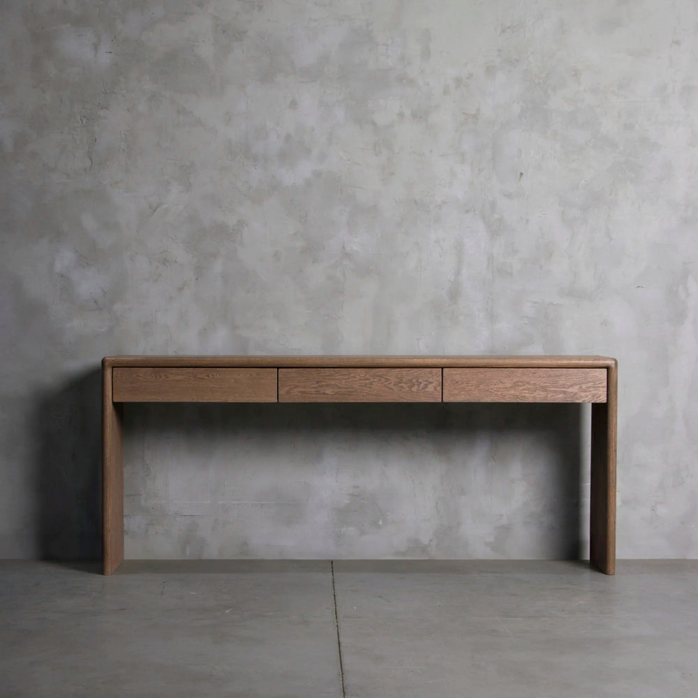 ARRIMO LA BRISA CON CAJÓN 180 X 36 X 76 ROBLE LINO TIBIO