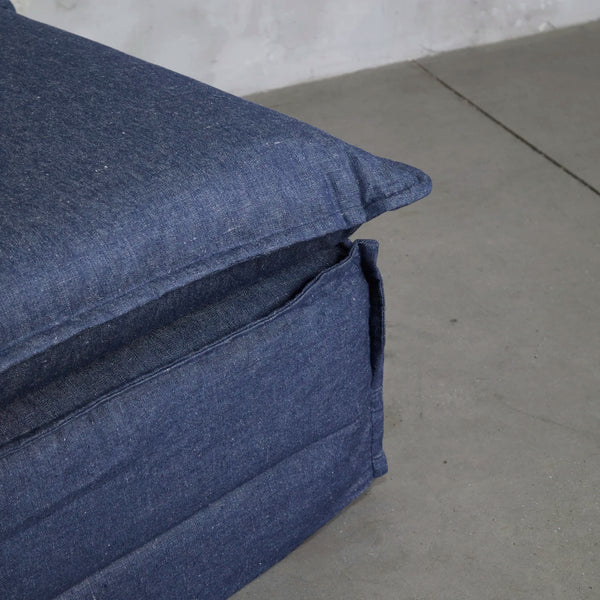 Pouf Carmen (70 x 70 cm) Azul
