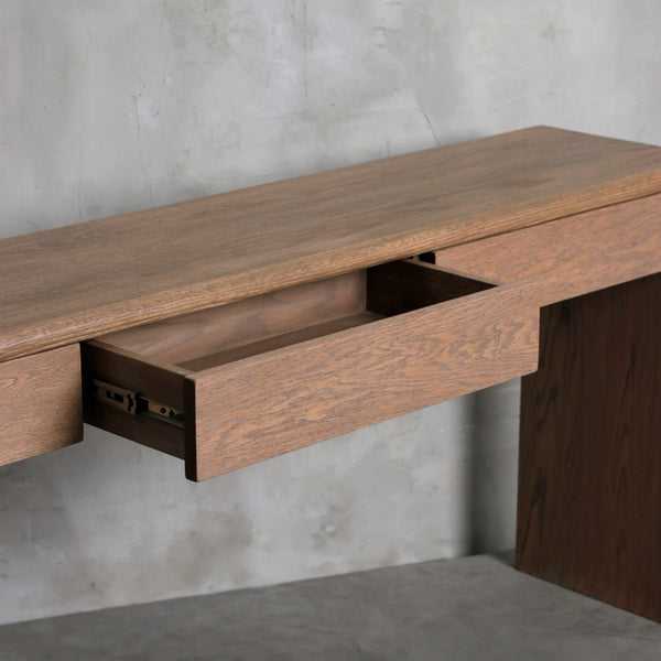 ARRIMO LA BRISA CON CAJÓN 180 X 36 X 76 ROBLE LINO TIBIO
