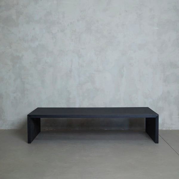 MESA CENTRO CORCHETE NEGRA