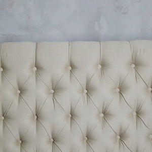 Respaldo Cama 1.60 x 1.00  Capitoné Beige