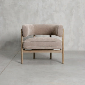 POLTRONA GINEBRA TAUPE TELA