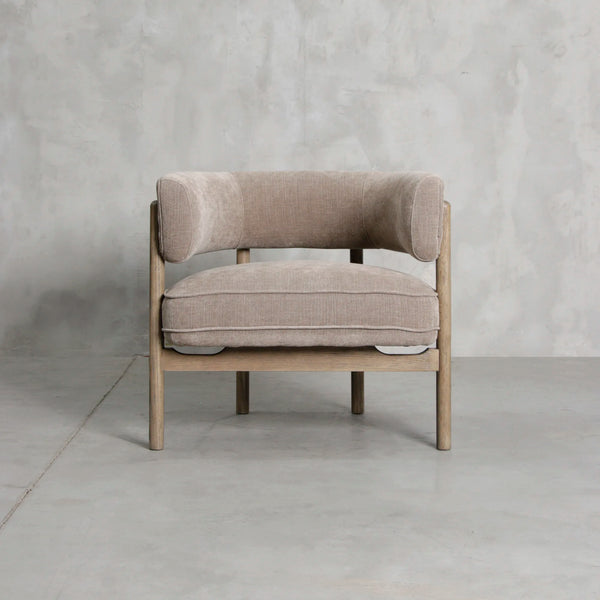 POLTRONA GINEBRA TAUPE TELA
