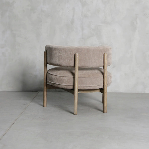 POLTRONA GINEBRA TAUPE TELA