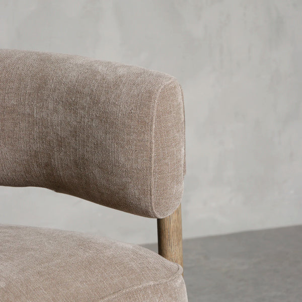 POLTRONA GINEBRA TAUPE TELA