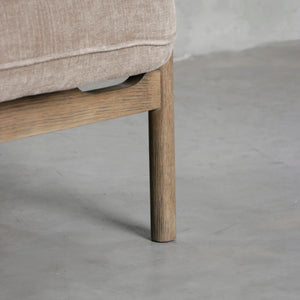 POLTRONA GINEBRA TAUPE TELA