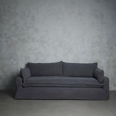 Sofá La Parra (100 x 260 cm) Gris Rustico