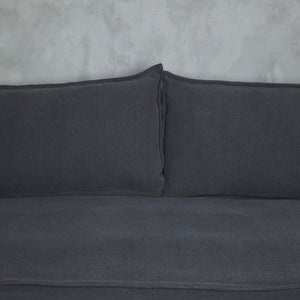Sofá La Parra (100 x 260 cm) Gris Rustico
