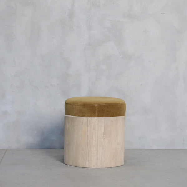 POUF CAYETANO MOSTAZA