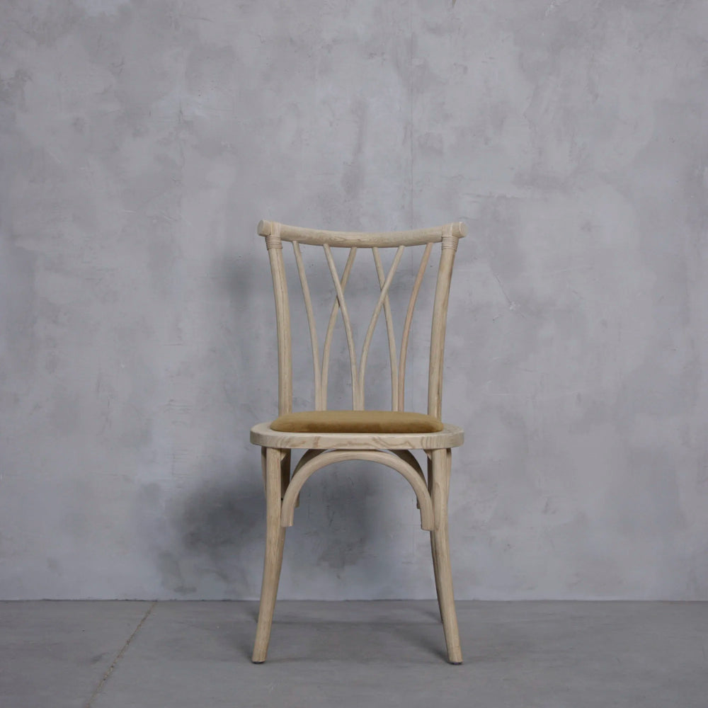 SILLA PIMPINELA NATURAL MOSTAZA