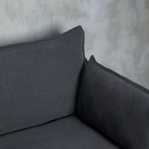 Sofá La Parra (100 x 260 cm) Gris Rustico