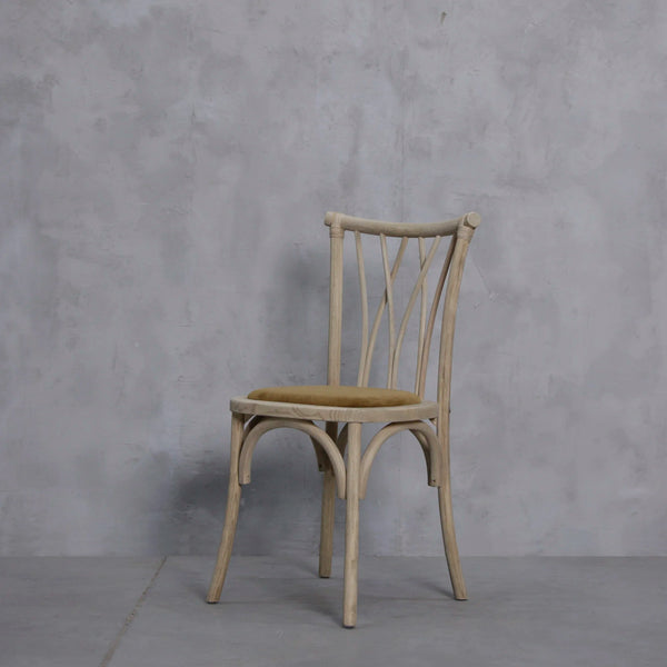 SILLA PIMPINELA NATURAL MOSTAZA