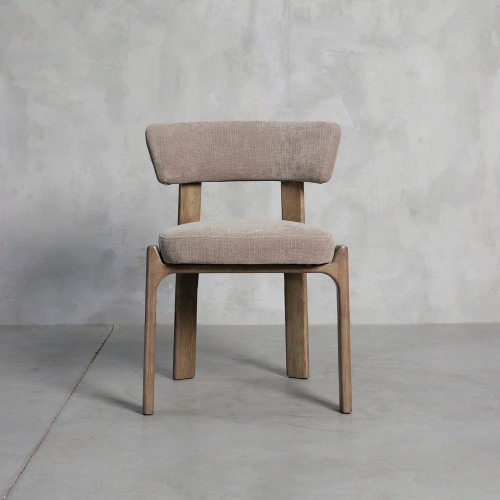 SILLA TIERRA DEL FUEGO TAUPE TELA