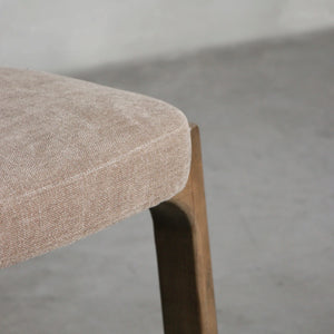 SILLA TIERRA DEL FUEGO TAUPE TELA