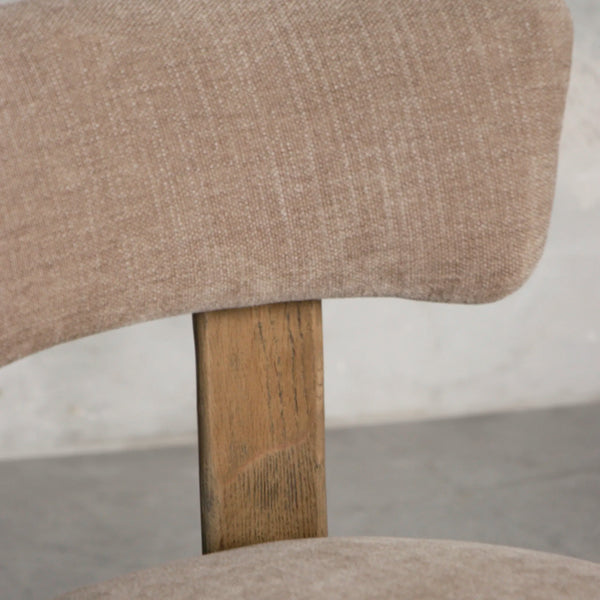 SILLA TIERRA DEL FUEGO TAUPE TELA