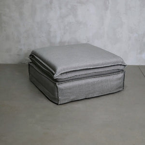 Pouf El Bendito 90 x 90 Gris Medio