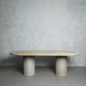Mesa Comedor Ángel 2.40 X 1.10 Gris