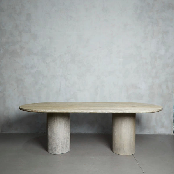 Mesa Comedor Ángel 2.40 X 1.10 Gris