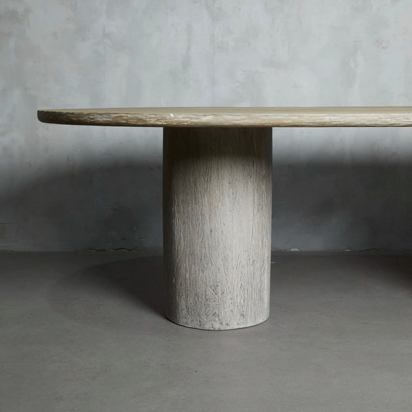 Mesa Comedor Ángel 2.40 X 1.10 Gris