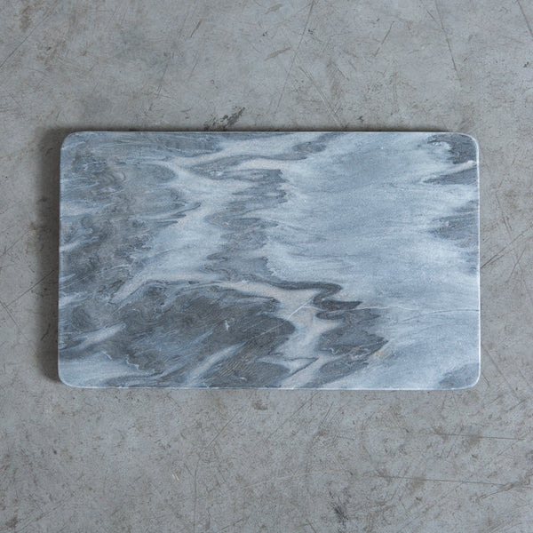 Tabla Rectangular Lisa Mármol gris