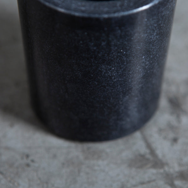 Vaso Mármol negro
