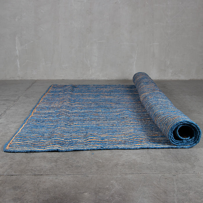 ALFOMBRA 200 X 290 NATURA HOJAS GRIS