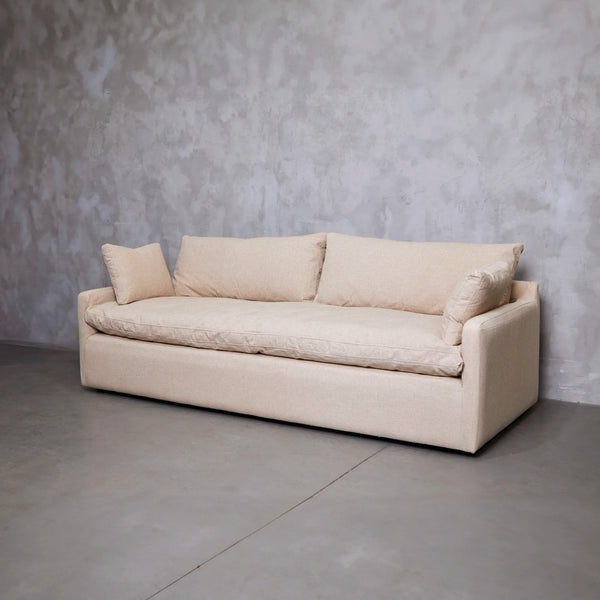 Sofá Calafate (90 x 240 cm) Tela Lino Monza Legiado (*F)