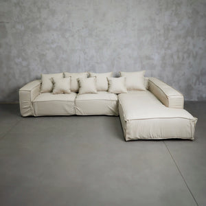 Seccional Levadura L Derecho Beige (N)