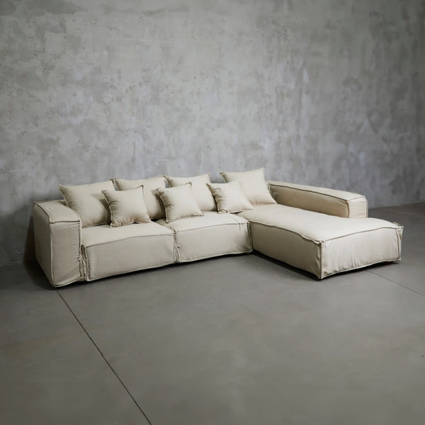 Seccional Levadura L Derecho Beige (N)