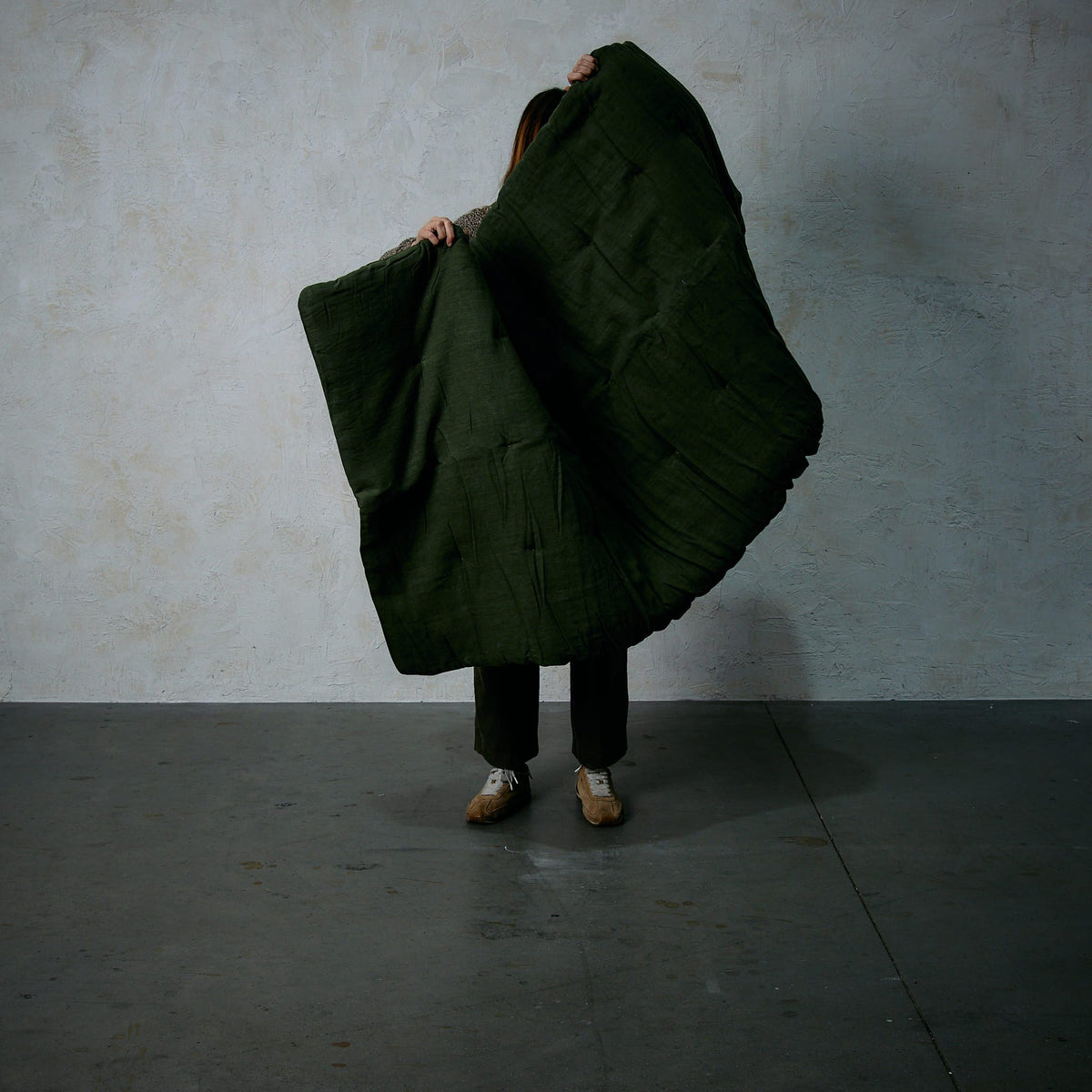 Piecera verde oscuro