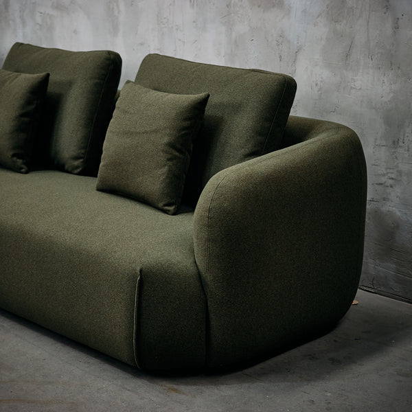 Sofá Riñón Verde
