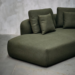 Sofá Riñón Verde