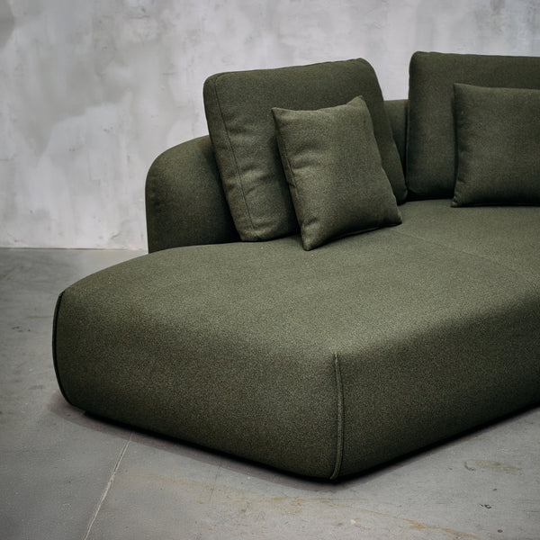 Sofá Riñón Verde