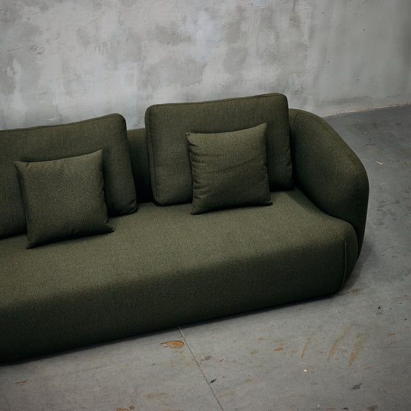 Sofá Riñón Verde